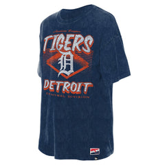 Detroit Tigers New Era Women's Mineral Wash Oversized T-Shirt Discount