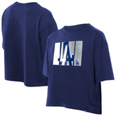 Los Angeles Dodgers New Era Women's Boxy Foil Logo T-Shirt Near Me
