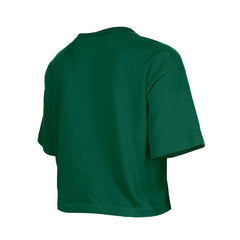 New York Jets New Era Girl's Flip Sequin Boxy T-Shirt - Green - NFL