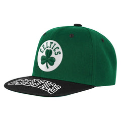 Boston Celtics Outerstuff Youth Two-Tone Snapback Hat Kelly Green/Black