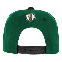 Boston Celtics Outerstuff Youth Two-Tone Snapback Hat Kelly Green/Black