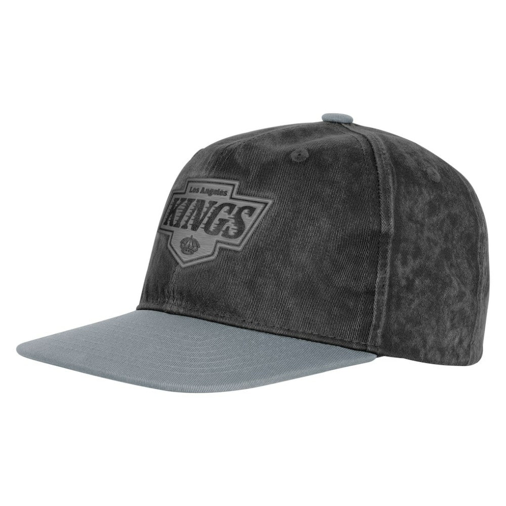 Los Angeles Kings Outerstuff Youth True Retro Deadstock Adjustable Hat - Black/Silver | NHL online