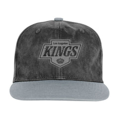 Los Angeles Kings Outerstuff Youth True Retro Deadstock Adjustable Hat - Black/Silver | NHL online