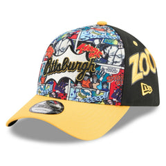 Pittsburgh Pirates New Era 2025 MLB Diamond Hero Edition A-Frame 9FORTY Adjustable Hat Outlet