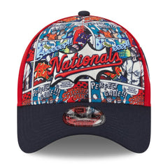 Washington Nationals New Era Youth 2025 MLB Diamond Hero Edition A-Frame 9FORTY Adjustable Hat Discount