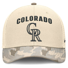 Colorado Rockies Nike Camo Natural Pack Rise Adjustable Trucker Hat Near Me