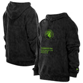 New Era Minnesota Timberwolves Sport Night Mineral Wash Pullover Hoodie Black