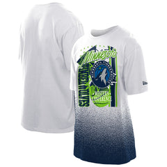 New Era Minnesota Timberwolves Injection Sport Classics T-Shirt White