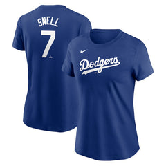 Blake Snell Los Angeles Dodgers Nike Women's Cooperstown Collection Fuse Name & Number T-Shirt Discount