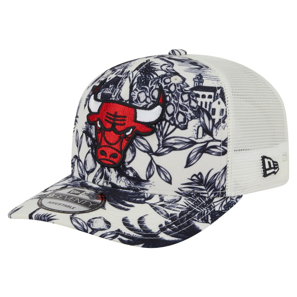 New Era Chicago Bulls Lemon Tree 9SEVENTY Adjustable Hat White