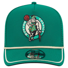 New Era Boston Celtics Vintage Team Rope A-Frame 9FIFTY Snapback Hat Kelly Green