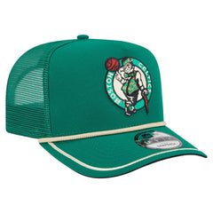 New Era Boston Celtics Vintage Team Rope A-Frame 9FIFTY Snapback Hat Kelly Green