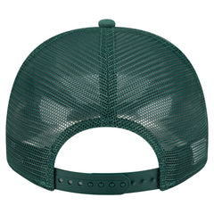 New Era Milwaukee Bucks Vintage Team Rope A-Frame 9FIFTY Snapback Hat Hunter Green