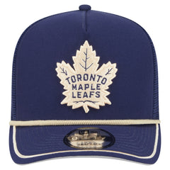 Toronto Maple Leafs New Era Vintage Team Rope A-Frame 9FIFTY Snapback Hat - Blue | New Era sale