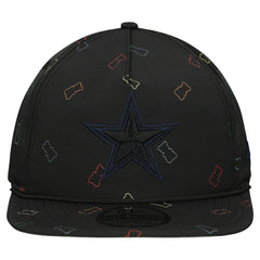Dallas Cowboys New Era Gummy Golfer Snapback Hat - Black - NFL
