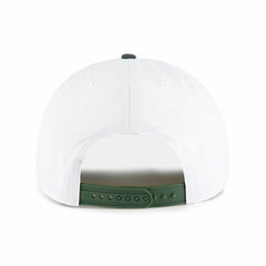 47 brand Milwaukee Bucks '47 Tribute Two-Tone Hitch Adjustable Hat White/Hunter Green