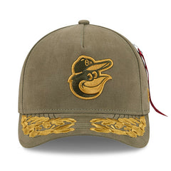 Baltimore Orioles New Era x Alpha Industries A-Frame 9FORTY Adjustable Hat Sale