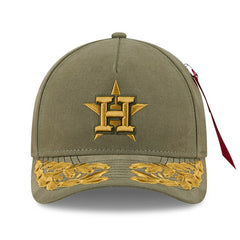 Houston Astros New Era x Alpha Industries A-Frame 9FORTY Adjustable Hat for sale