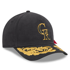 Colorado Rockies New Era x Alpha Industries A-Frame 9FORTY Adjustable Hat Sale