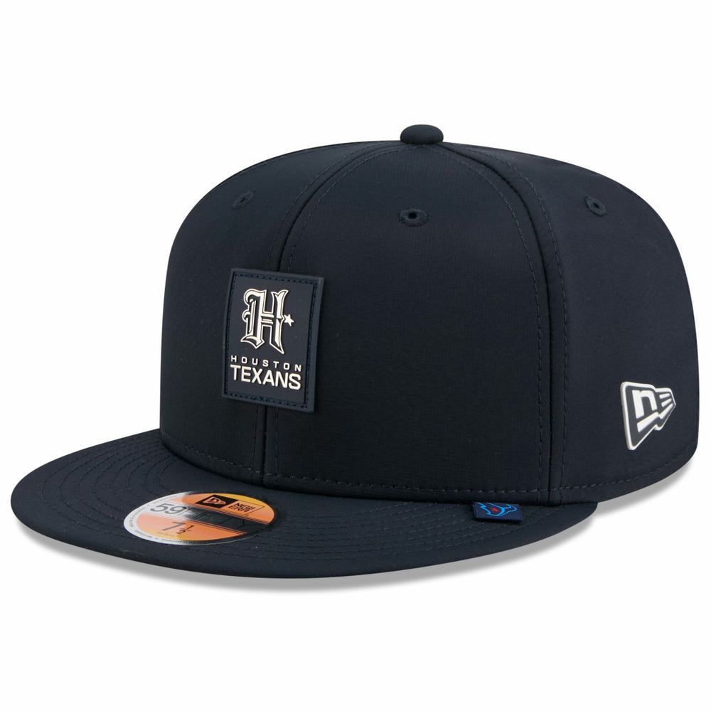 Houston Texans New Era 2025 Sideline H-Town 59FIFTY Fitted Hat - Navy - NFL