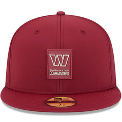 Washington Commanders New Era 2025 Sideline 59FIFTY Fitted Hat - Burgundy - NFL