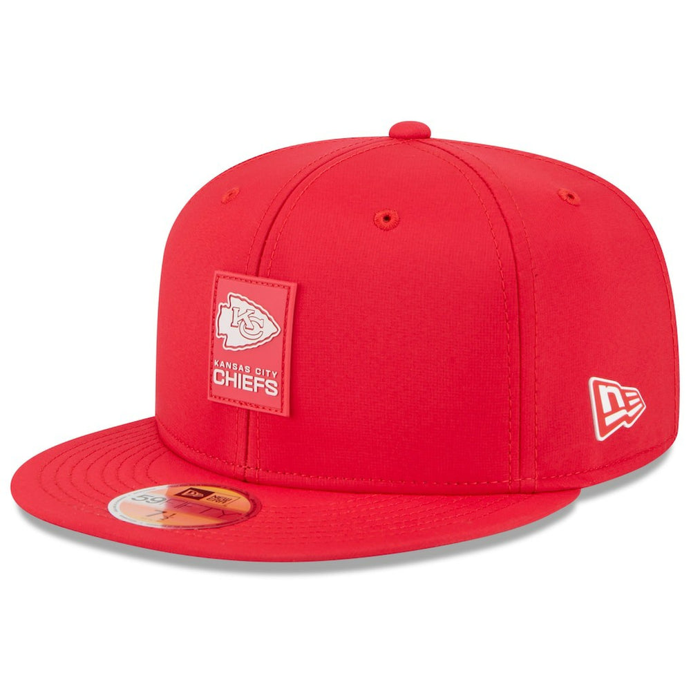 Kansas City Chiefs New Era 2025 Sideline 59FIFTY Fitted Hat - Red - NFL