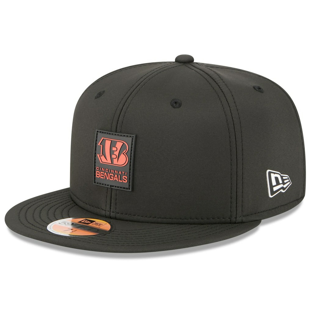 Cincinnati Bengals New Era 2025 Sideline 59FIFTY Fitted Hat - Black - NFL