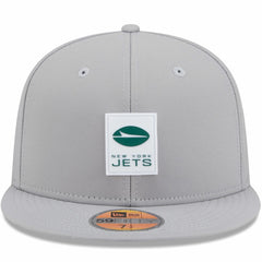 New York Jets New Era 2025 Sideline 59FIFTY Fitted Hat - Gray - NFL