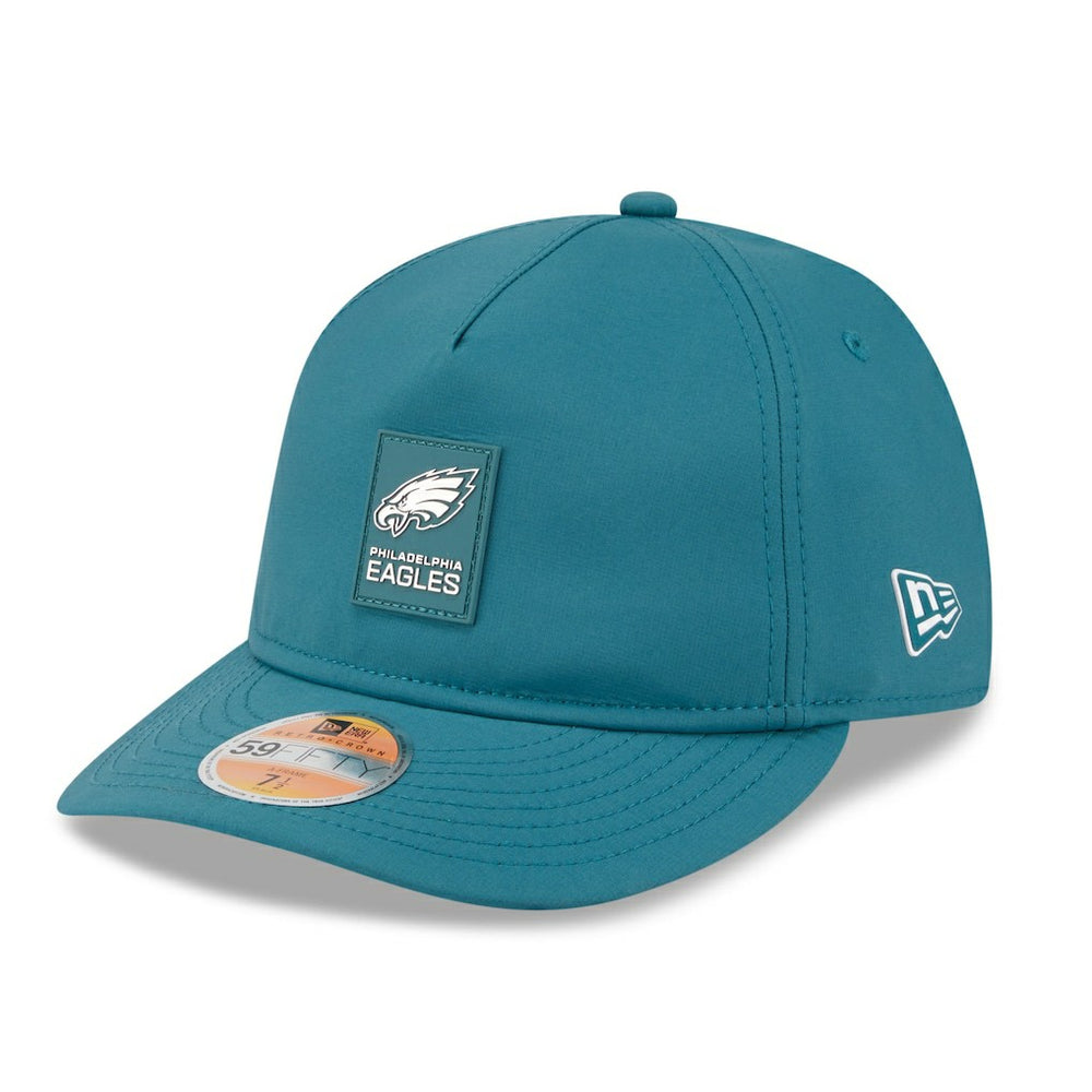 Philadelphia Eagles New Era 2025 Sideline Retro Crown 59FIFTY Fitted Hat - Midnight Green - NFL