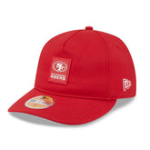 San Francisco 49ers New Era 2025 Sideline Retro Crown 59FIFTY Fitted Hat - Scarlet - NFL