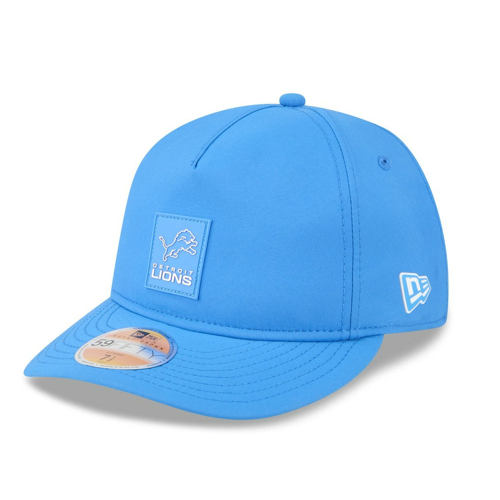 Detroit Lions New Era 2025 Sideline Retro Crown 59FIFTY Fitted Hat - Blue - NFL