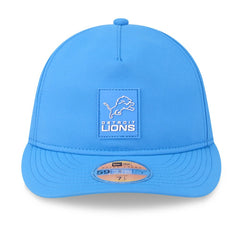 Detroit Lions New Era 2025 Sideline Retro Crown 59FIFTY Fitted Hat - Blue - NFL