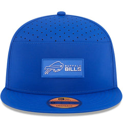 Buffalo Bills New Era 2025 Sideline Split Panel 9FIFTY Snapback Hat - Royal - NFL