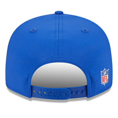 Buffalo Bills New Era 2025 Sideline Split Panel 9FIFTY Snapback Hat - Royal - NFL