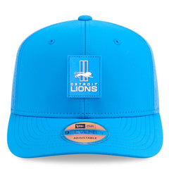 Detroit Lions New Era 2025 Sideline Throwback 9SEVENTY Trucker Adjustable Hat - Blue - NFL