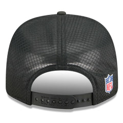 New Orleans Saints New Era 2025 Sideline 9SEVENTY Trucker Adjustable Hat - Black - NFL