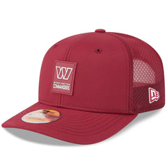 Washington Commanders New Era 2025 Sideline 9SEVENTY Trucker Adjustable Hat - Burgundy - NFL