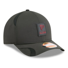 Atlanta Falcons New Era 2025 Sideline M-Crown 9FORTY Adjustable Hat - Black - NFL