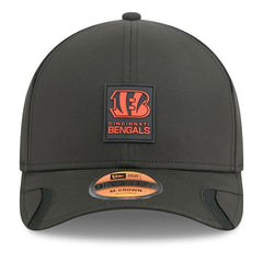Cincinnati Bengals New Era 2025 Sideline M-Crown 9FORTY Adjustable Hat - Black - NFL