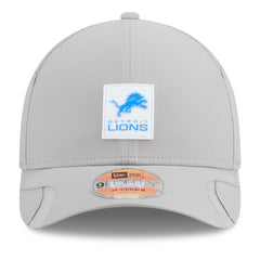 Detroit Lions New Era 2025 Sideline M-Crown 9FORTY Adjustable Hat - Gray - NFL