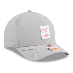 Kansas City Chiefs New Era 2025 Sideline M-Crown 9FORTY Adjustable Hat - Gray - NFL