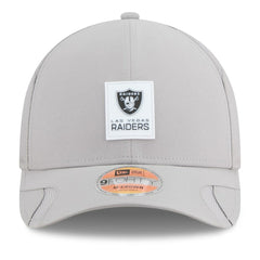 Las Vegas Raiders New Era 2025 Sideline M-Crown 9FORTY Adjustable Hat - Gray - NFL