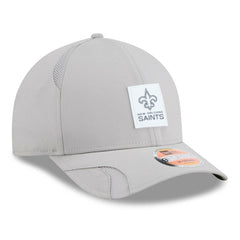 New Orleans Saints New Era 2025 Sideline M-Crown 9FORTY Adjustable Hat - Gray - NFL