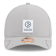 Pittsburgh Steelers New Era 2025 Sideline M-Crown 9FORTY Adjustable Hat - Gray - NFL