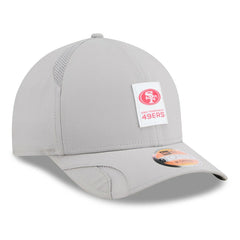 San Francisco 49ers New Era 2025 Sideline M-Crown 9FORTY Adjustable Hat - Gray - NFL