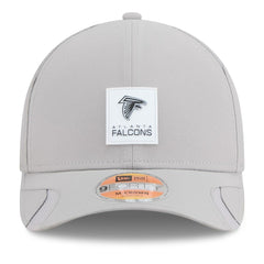 Atlanta Falcons New Era 2025 Sideline M-Crown 9FORTY Adjustable Hat - Gray - NFL