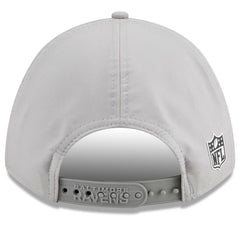Baltimore Ravens New Era 2025 Sideline M-Crown 9FORTY Adjustable Hat - Gray - NFL