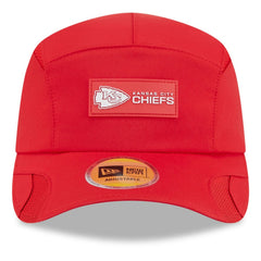 Kansas City Chiefs New Era 2025 Sideline Runner Adjustable Hat - Red - NFL