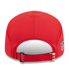 Kansas City Chiefs New Era 2025 Sideline Runner Adjustable Hat - Red - NFL