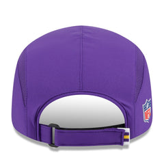Minnesota Vikings New Era 2025 Sideline Runner Adjustable Hat - Purple - NFL